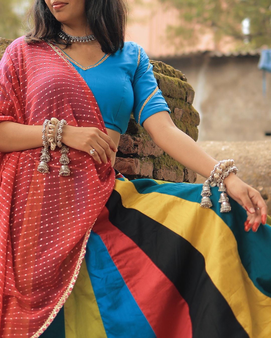 Navrangi Golden Detailed - Sangini Boutique