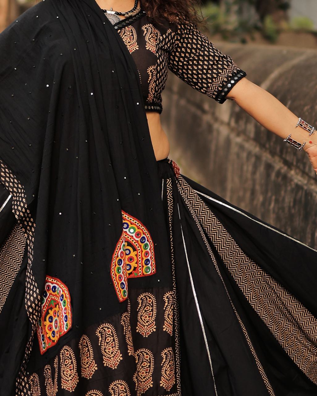 Raat Rani Long Frill - Sangini Boutique