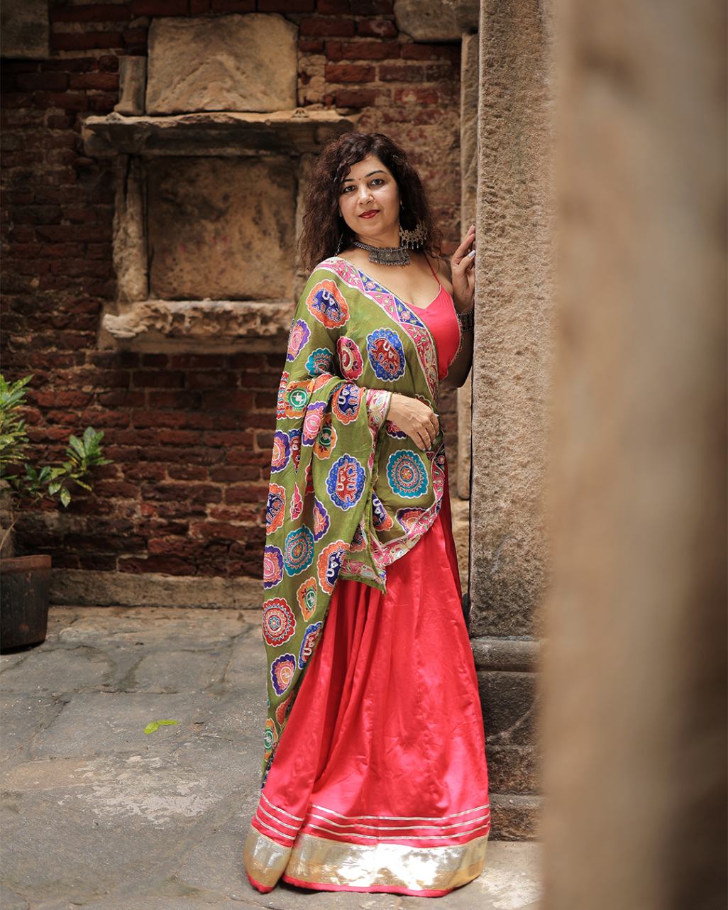 Gulabi Tikli Strappy - Sangini Boutique