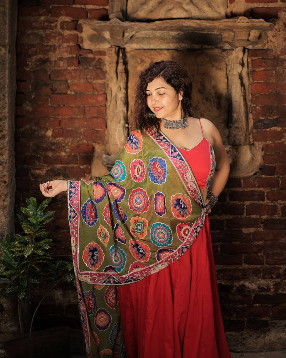 Gulabi Tikli Strappy - Sangini Boutique